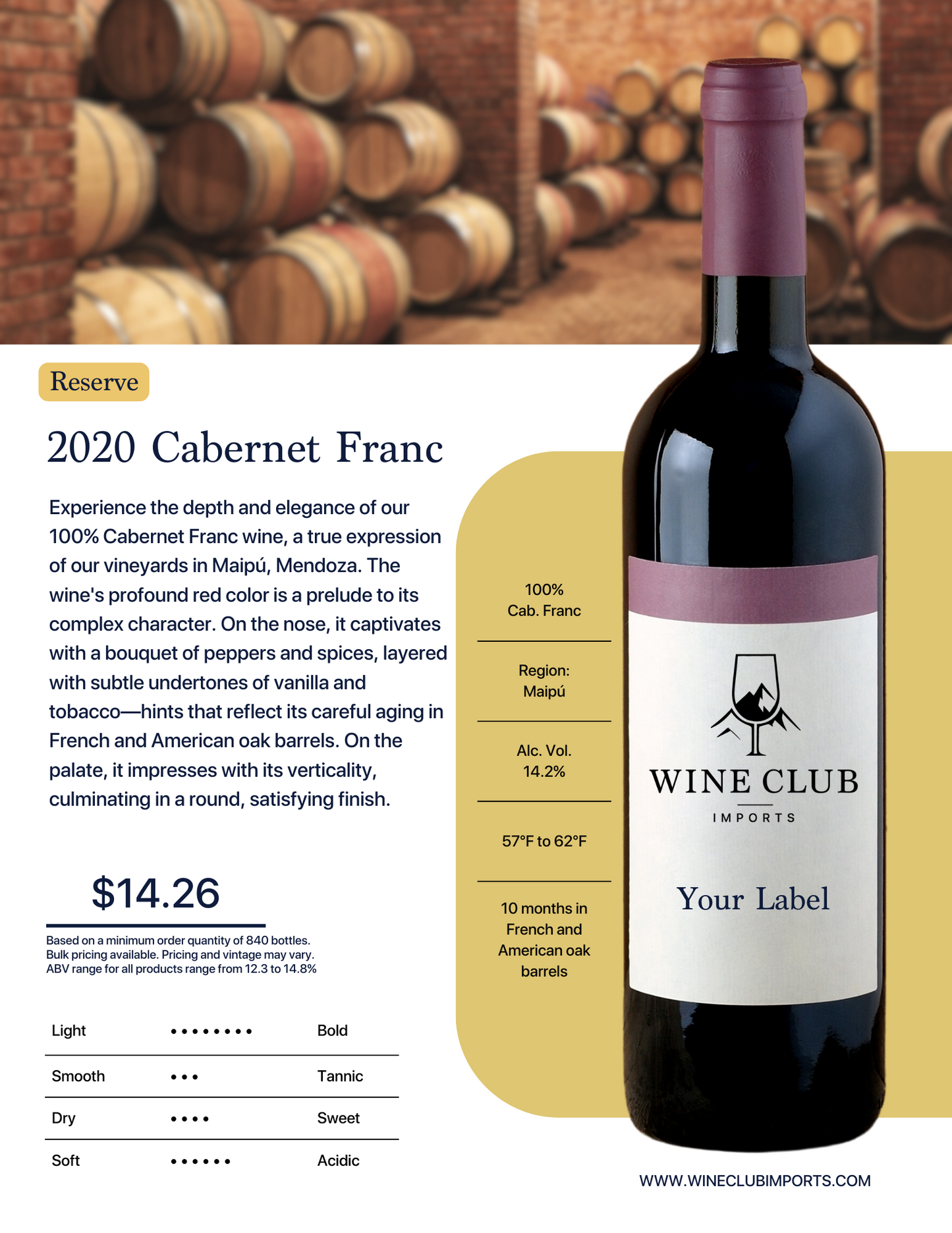 Cabernet Franc - Reserve